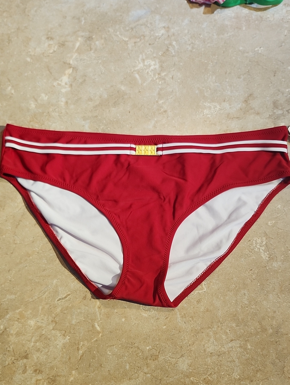 Baltex Red Hipster Bikini Bottom 14